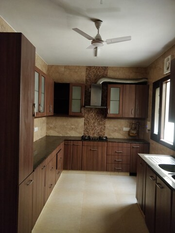 Kitchen in 3 BHK Apartment at Safdarjang Enclave – for Rent