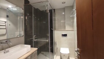 Bathroom in 3 BHK Apartment at Safdarjang Enclave – for Rent