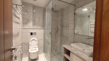 Bathroom in 3 BHK Apartment at Safdarjang Enclave – for Rent