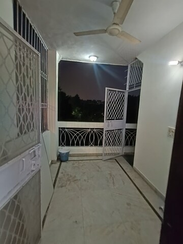 Balcony in 2 BHK Builder Floor at Malviya Nagar – for Rent