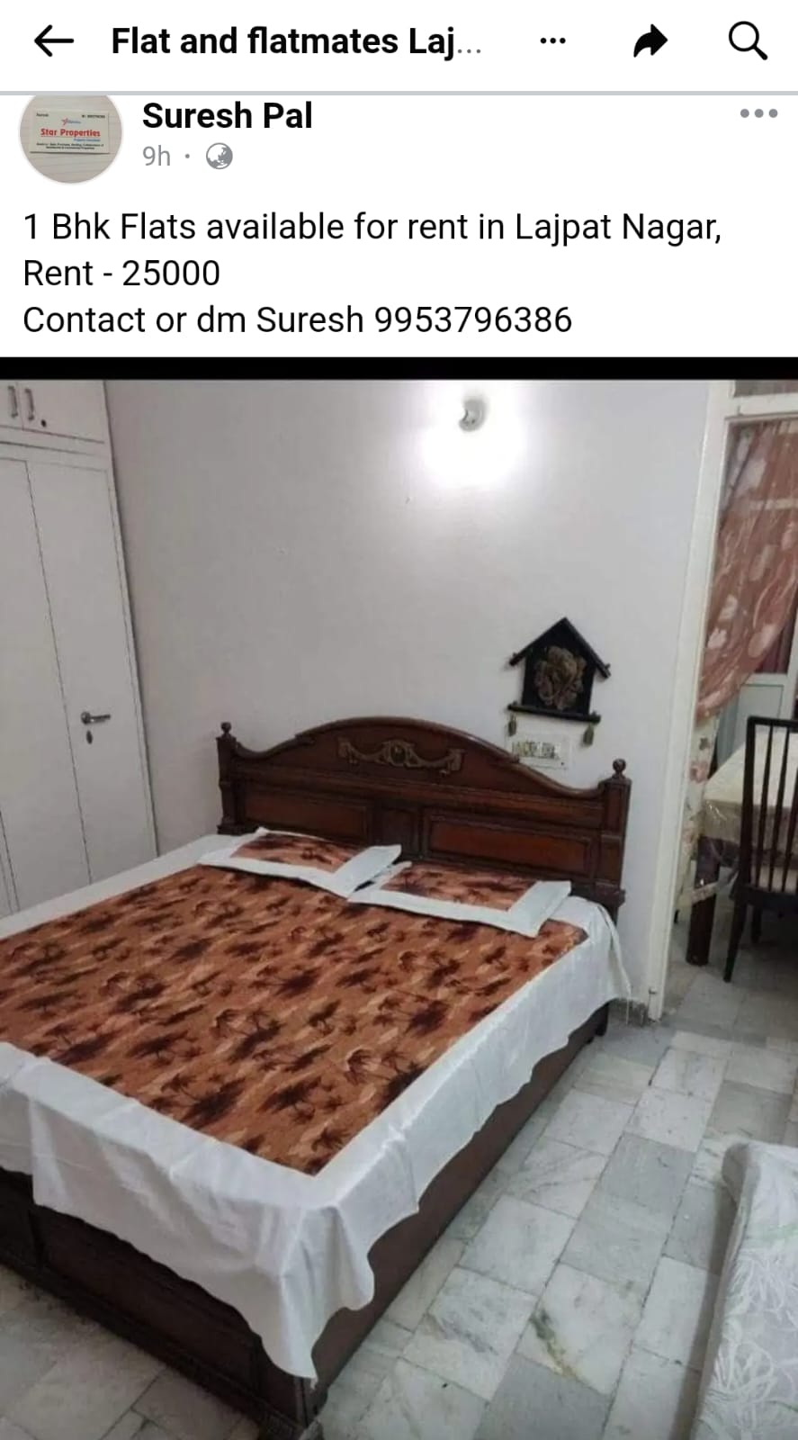 2 BHK Builder Floor For Sale in Lajpat Nagar