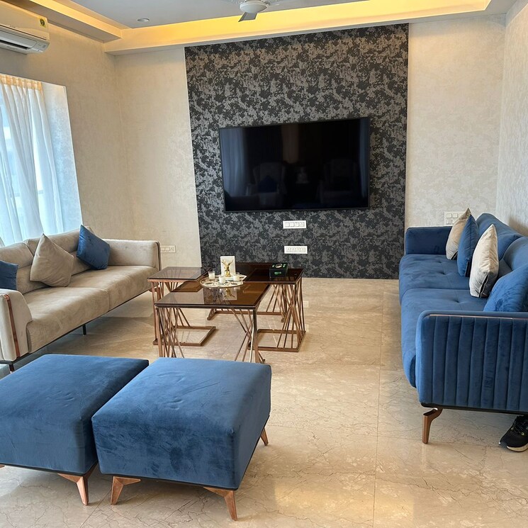 Living Room, sheth-avalon 4 Bedroom 1720 Sq.Ft. Apartment In Laxmi Nagar Thane 8024440