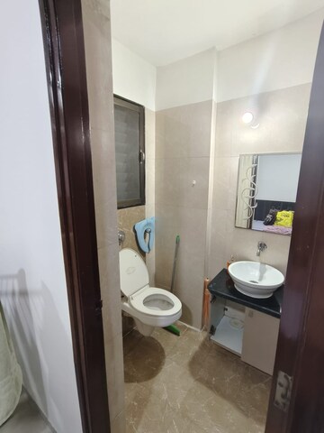 Bathroom in 1 BHK Apartment at Rosa Gardenia, Ghodbunder Road – for Rent