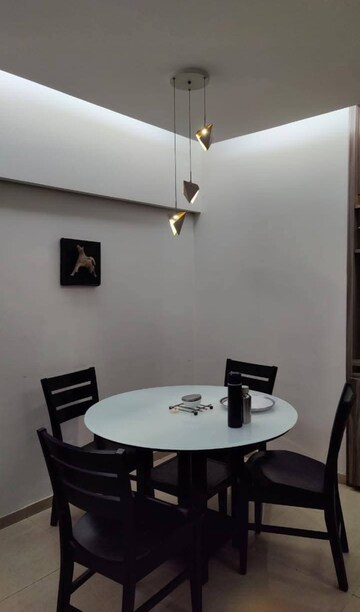 Furnished Amenities in 2 BHK Apartment at Lalani Residency, Kavesar – for Rent