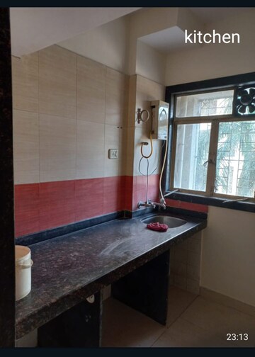 Kitchen in 1 BHK Apartment at Kavya Residency Thane, Ghodbunder Road – for Rent