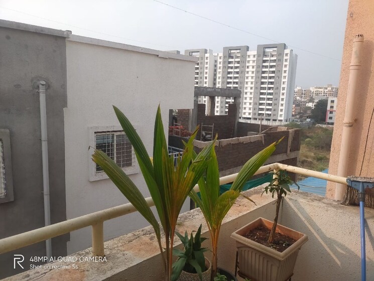 Balcony, gera-greensville 2 Bedroom 1150 Sq.Ft. Builder Floor In Kharadi Pune 8024572