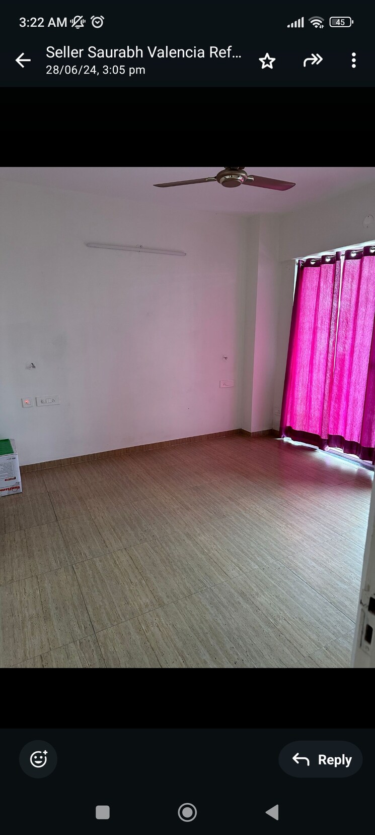 Bedroom, sushma-valencia 3 Bedroom 1800 Sq.Ft. Apartment In International Airport Road Zirakpur 8024631