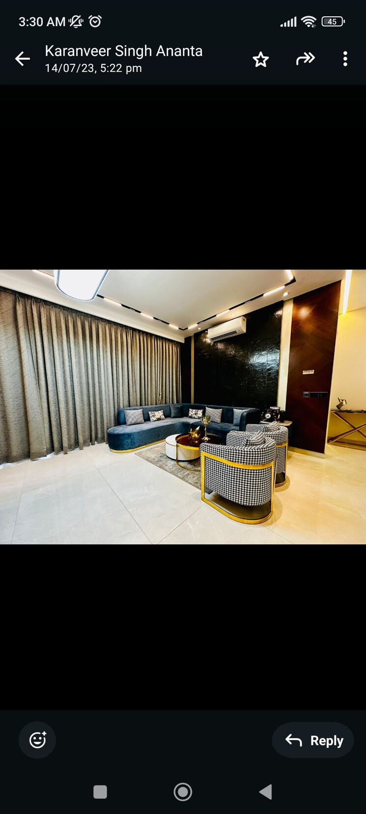 Master Bedroom, the-ananta-aspire 3 Bedroom 1853 Sq.Ft. Apartment In Utrathiya Zirakpur 8024639