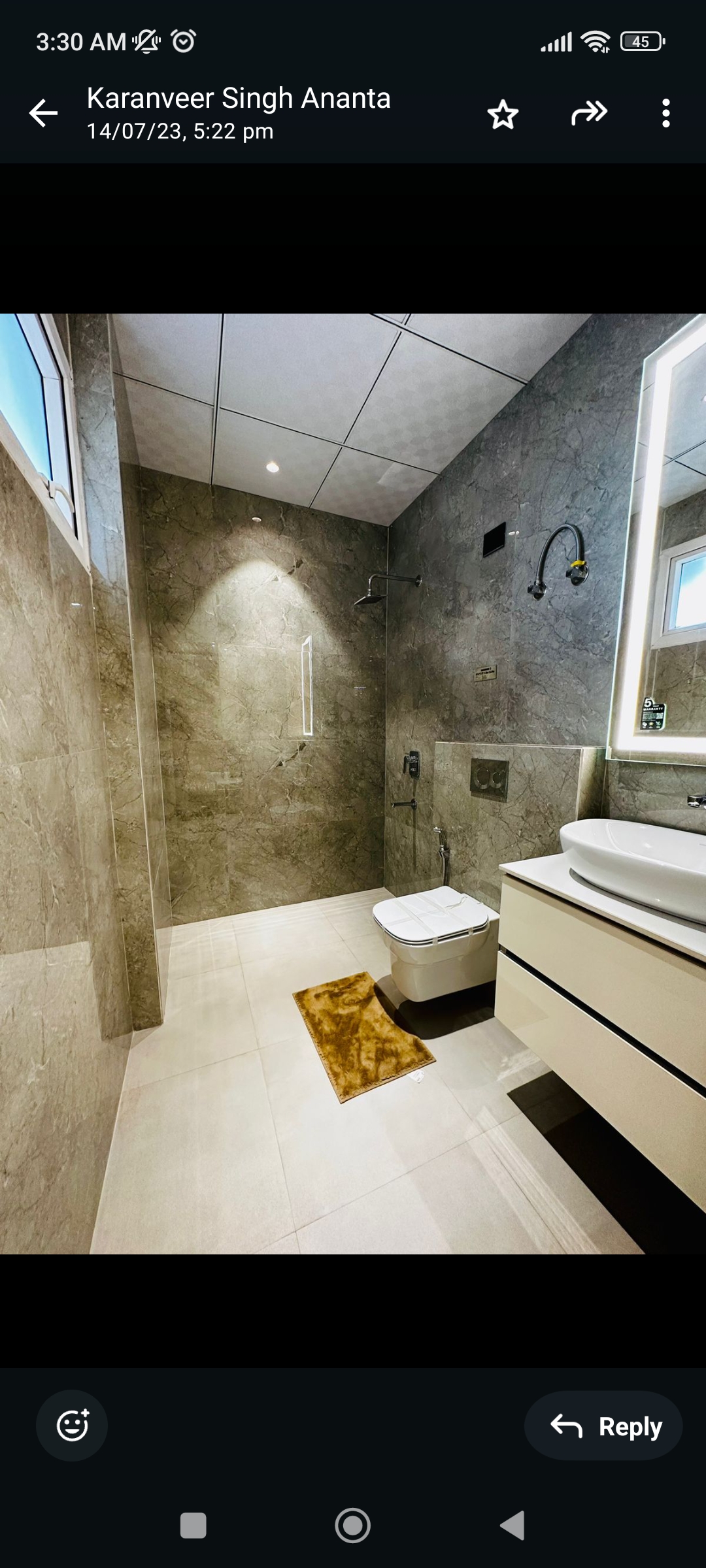 3 BHK + Pooja Room,Study Room Apartment For Sale in Roseate Homes