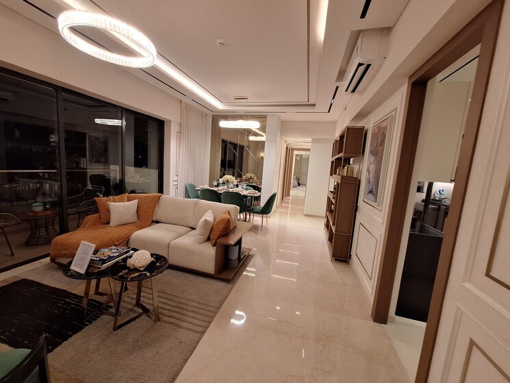 Living Room, lodha-palava-serenity-b 3 Bedroom 1100 Sq.Ft. Apartment In Dombivli East Thane 8024816