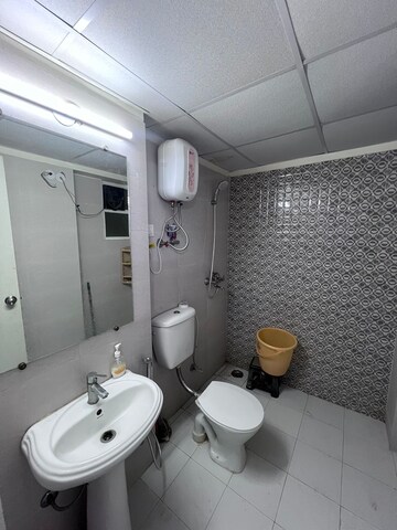 Bathroom in 2 BHK Apartment at Arihant Abode, Sector 10 Greater Noida – for Rent