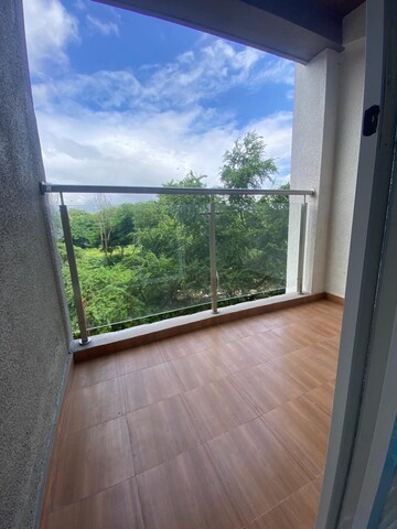 Balcony in 1 RK Apartment at Bramhacorp Water Bay, Kalyani Nagar – for Rent