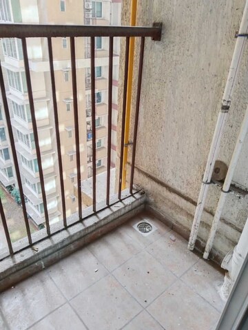 Balcony in 1.5 BHK Apartment at Marathon Nexzone Aster, New Panvel – for Rent