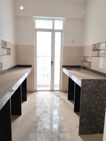 Kitchen in 1.5 BHK Apartment at Marathon Nexzone Zodiac 1, New Panvel – for Rent