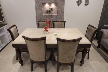 Living Room in 3 BHK Apartment at Saket – for Rent