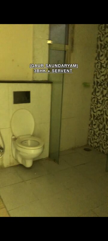 Bathroom in 3.5 BHK Apartment at Gaur Saundaryam, Tech Zone 4 Greater Noida – for Rent