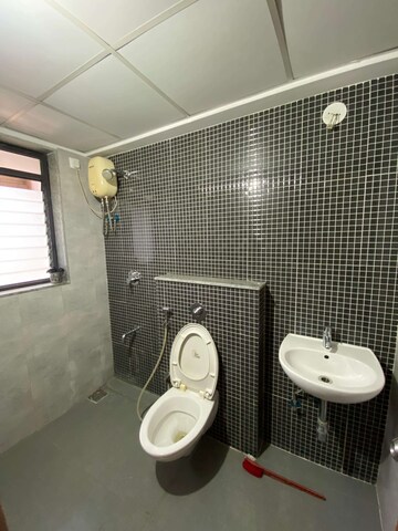 Bathroom in 2.5 BHK Apartment at Lodha Palava City, Dombivli East – for Rent