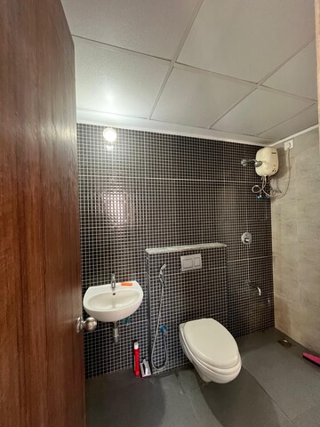 Bathroom in 1.5 BHK Apartment at Lodha Palava City, Dombivli East – for Rent