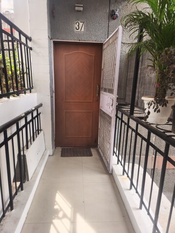 Balcony in 3 BHK Apartment at Sheikh Sarai – for Rent