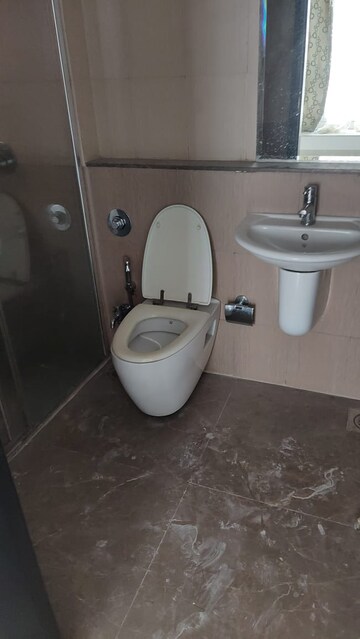 Bathroom in 3 BHK Apartment at DB Orchid Woods, Goregaon East – for Rent