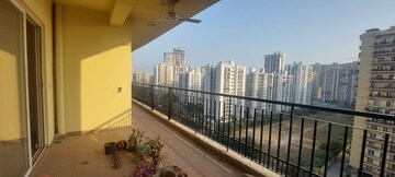 Balcony in 3 BHK Apartment at Maxblis Grand Wellington, Sector 75 – for Rent