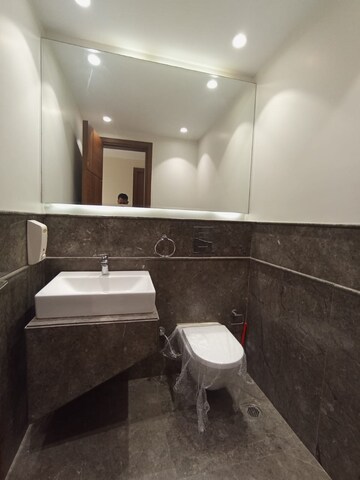 Attached Bathroom in 4 BHK Apartment at Greater Kailash ii – for Rent