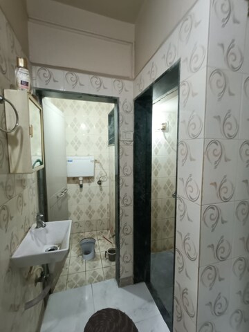 Bathroom in 1 BHK Apartment at Seawoods – for Rent