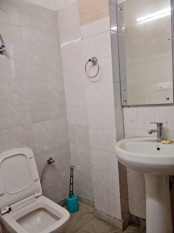 Bathroom in 2 BHK Builder Floor at Saket – for Rent