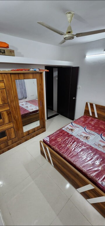 Bedroom in 2 BHK Apartment at SSD Sai Pearl, Pimple Saudagar – for Rent