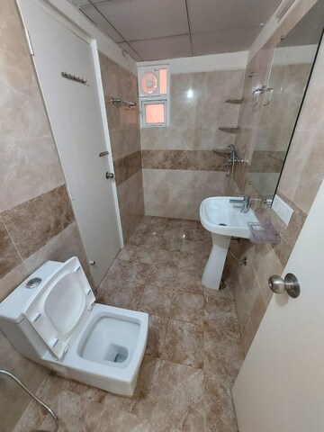 Bathroom in 3 BHK Apartment at Gaurs Siddhartham, Siddharth Vihar – for Rent