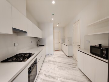 Kitchen in 3 BHK Apartment at Bhartiya Leela Residences, Thanisandra Main Road – for Rent