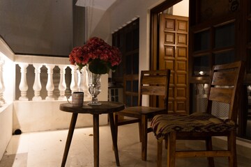 Staircase in 1 BHK Apartment at Greater Kailash ii – for Rent