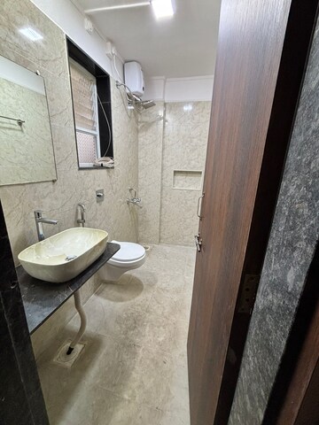Bathroom in 2 BHK Apartment at Siddharth Nagar Phase 1, Aundh – for Rent