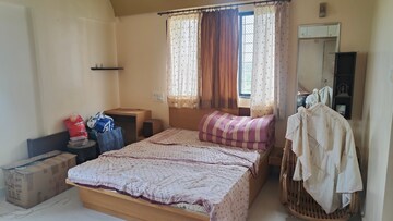 Bedroom in 3 BHK Apartment at Harsh Vihar, Aundh – for Rent