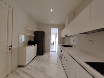 Kitchen in 3 BHK Apartment at Bhartiya Leela Residences, Thanisandra Main Road – for Rent