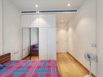 Bedroom in 3 BHK Apartment at Bhartiya Leela Residences, Thanisandra Main Road – for Rent
