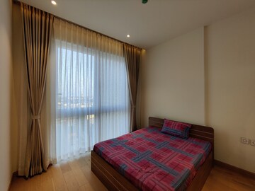 Bedroom in 3 BHK Apartment at Bhartiya Leela Residences, Thanisandra Main Road – for Rent