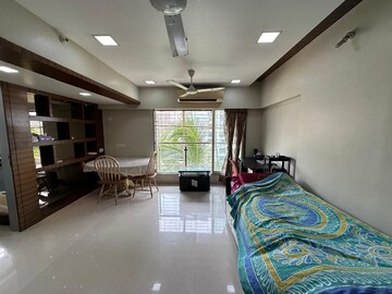 Living Room in 1 BHK Apartment at Neev Florentina, Andheri West – for Sale