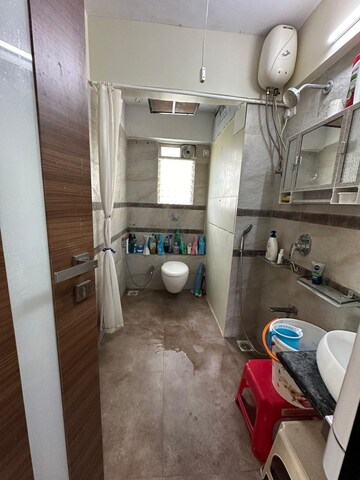 Bathroom in 1 BHK Apartment at Neev Florentina, Andheri West – for Sale