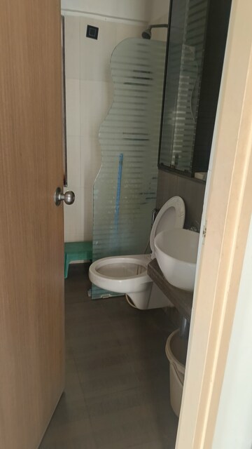Bathroom in 2 BHK Apartment at DB Parkwoods, Ghodbunder Road – for Rent