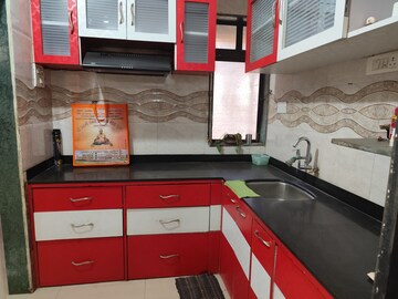 Kitchen in 2 BHK Apartment at Yashraj Park CHS, Kasarvadavali – for Sale