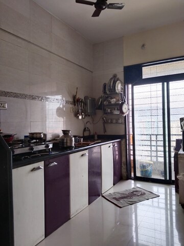 Kitchen in 3 BHK Apartment at VS Empire Estate, Kharghar – for Sale