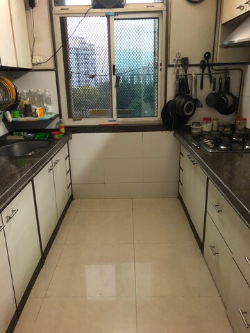 Kitchen in 3 BHK Apartment at Ashar Residency, Pokhran Road No Two – for Sale
