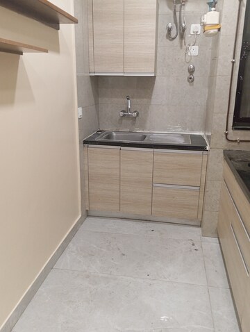 Kitchen in 3 BHK Builder Floor at Krishna Nagar – for Rent