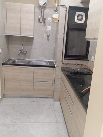 Kitchen in 3 BHK Builder Floor at Krishna Nagar – for Rent