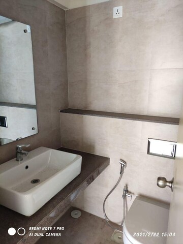 Bathroom in 2.5 BHK Apartment at Godrej Central, Chembur – for Rent
