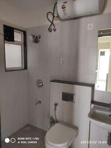 Bathroom in 2.5 BHK Apartment at Godrej Central, Chembur – for Rent