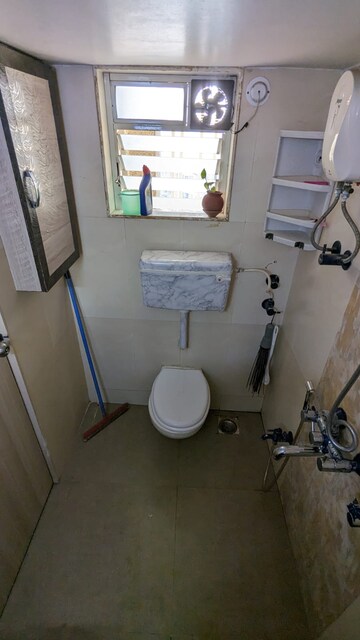 Bathroom in 2 BHK Apartment at Unique Aurum, Mira Road – for Sale