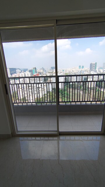 Balcony in 3 BHK Apartment at Supreme Estia Phase 1, Baner – for Rent