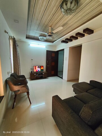 Living Room in 2 BHK Apartment at Pristine Prism, Aundh – for Rent